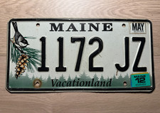 USA Kennzeichen Nummernschild