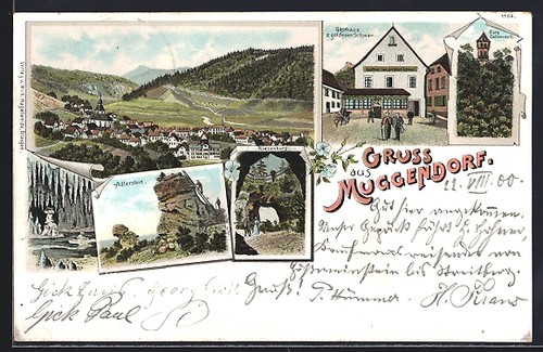 Lithographie muggendorf - lithographie,