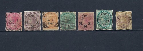 Indien dienstmarken 1865 - indien,