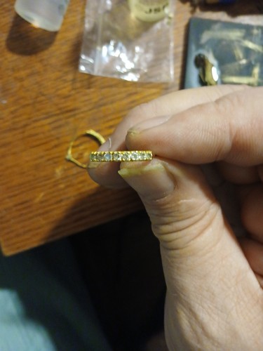 14kt gebrauchte ringe 7 - gr.,