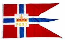 Flagge / Fahne Norwegen Post