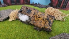 Zerstörter Ferdinand Panzer inkl Feuer LED Wehrmacht Modell Bausatz 1:87 1:72
