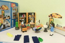 Playmobil Friseursalon 4413 von 2003 mit OVP Geschäft Laden Friseurin Perücken