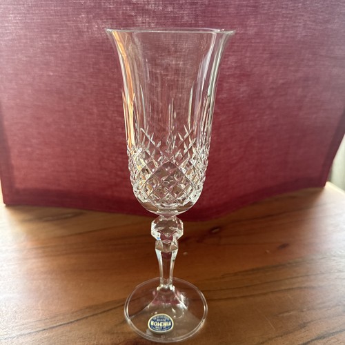Vintage bohemia champagnerglas - bohemia,