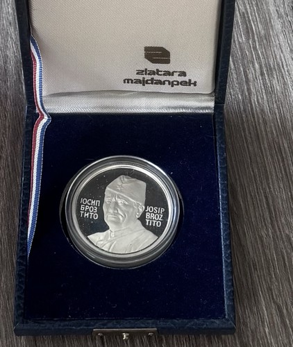 Jugoslawien silbermedaille 925 - silbermedaille,