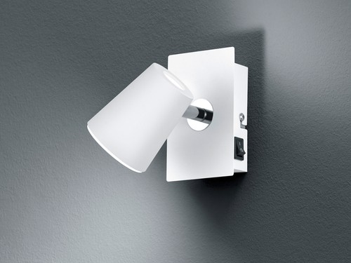 Design wandlampe weiß - design, matt