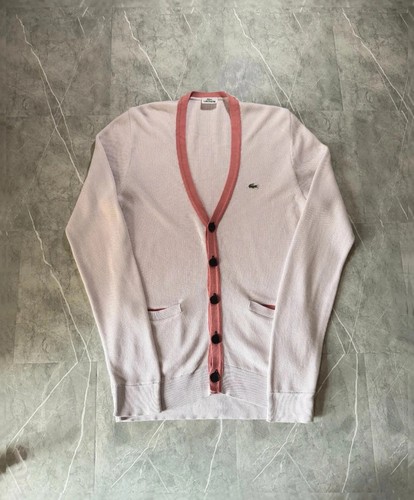 Vintage lacoste strickjacke - vintage,