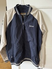 Woolrich Blouson College Jacke Übergang Gr. XXL, blau/beige