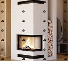 Kaminbausatz 🟡 UNIQUE LDF Smart 2PXT 7KW Kamin L-Form Ofen Hajduk LDF-Kamine