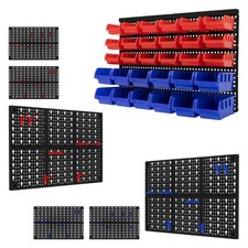 Werkzeugwand Wandhalterung Werkstattwand Lochwand Lochblech Stapelboxen Kästen