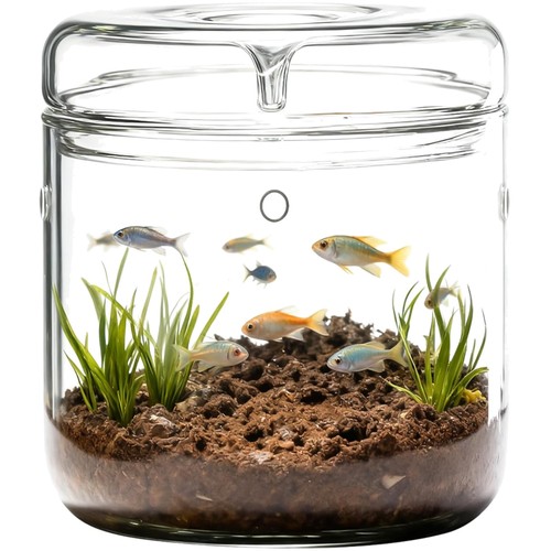 Glas-Pflanzenterrarium
