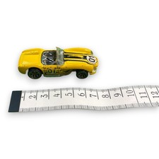 Vintage Ferrari 250 GT Cabriolet Spielzeug Auto Metall Racer Gelb Sammler Modell