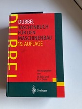 Dubbel - Taschenbuch für den Maschinenbau 19.Auflage