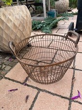 Alter Erntekorb Metall