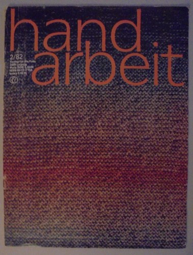 Heft handarbeit 1982 verlag - heft, 2/1982,