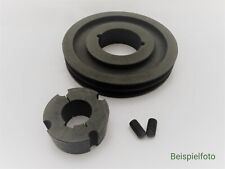 Keilriemenscheibe SPB 200mm 2-rillig mit Taperbuchse 2517 inkl. Bohrung