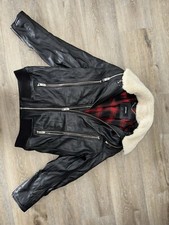 diesel lederjacke herren