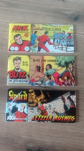Piccolo comics 3er lot nick - 3er, +