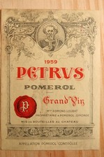 Grand Vin Pomerol 1959 Magnum
