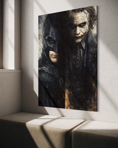 Joker leinwand bild batman - leinwand,