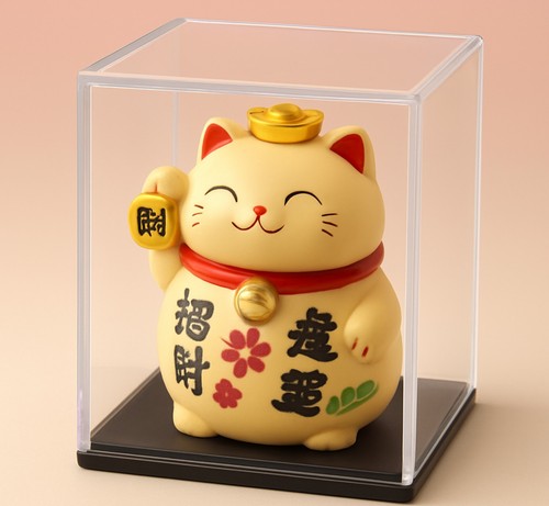 Winkekatze glückskatze maneki - winkekatze,