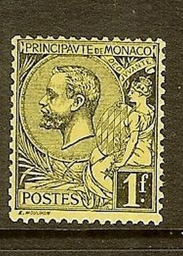 Monaco briefmarke 20 - briefmarke, n°