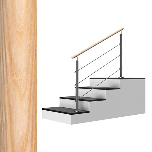 Holz treppengeländer esche - holz,