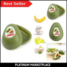 Lebensechte Aufbewahrungsbox in Fruchtform - Frische von Avocados & Bananen bewahren