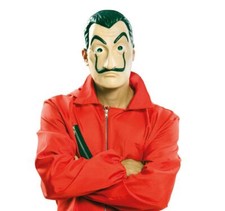 Salvador Dali Maske Haus des Geldes La Casa de Papel deluxe für Erwachsene 