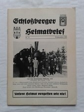 Schloßberg heimatbrief unsere - schloßberg,