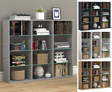 Holz CD DVD Standregal Bücherregal Regal Zilas L