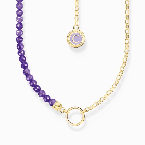 Thomas sabo charm kette lila - thomas,