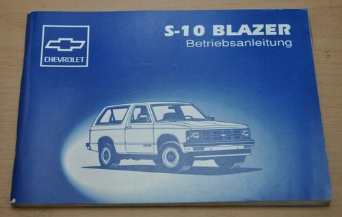 Chevrolet 10 blazer gm - s,
