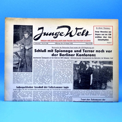 Junge welt 1954 - junge, 12.01.1954