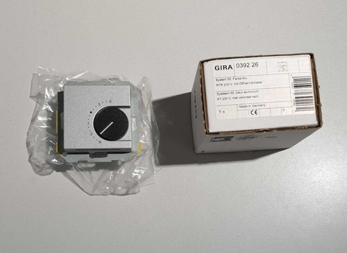 Gira raumthermostat alu 039026 - alu,