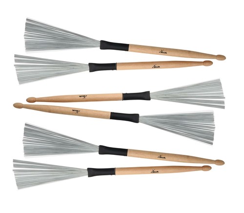 Xdrum rum stick brushes - rum,