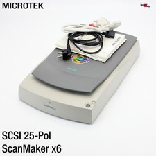 MICROTEK SCANMAKER X6 MRS-1200X6S A4 FORMAT SCANNER FLACHBETTSCANNER SCSI