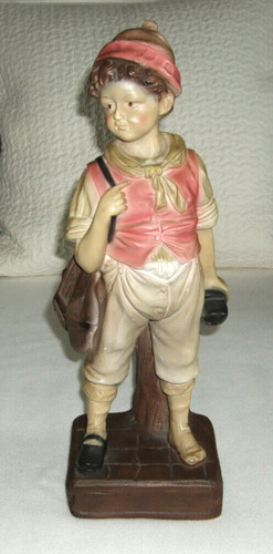 Figur skulptur schuljunge - skulptur,