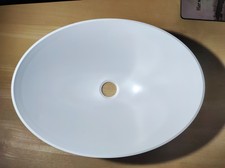 WoMo Reimo Waschbecken oval, 350x256x135mm, weiß