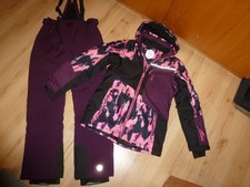 Schneeanzug Skianzug Zweiteiler Jacke Hose Größe 176 lila pink Mädchen ! TOP !