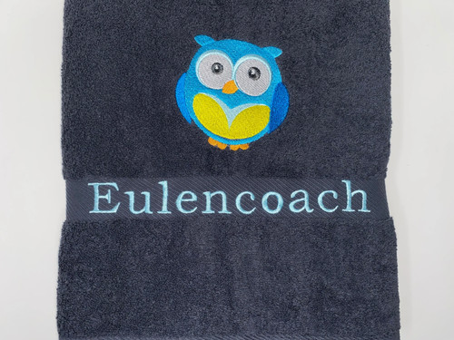 Eule handtuch duschtuch - 01,