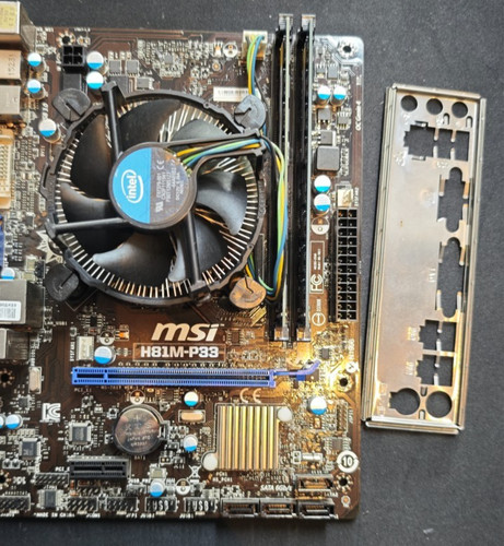 Msi h81m p33 mainboard - h81m-p33,