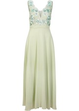 Chiffonkleid mit