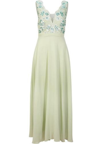 Chiffonkleid mit