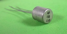5 x AF118 Germanium Transistor PNP TO-7  PHILIPS