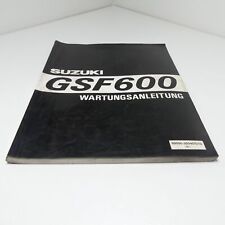 Suzuki GSF 600 Bandit Werkstatthandbuch Reparaturanleitung Wartungsanleitung