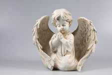 Engel betet Grab Dekoration Engelfigur