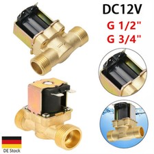 Magnetventil Messing 1/2 3/4"