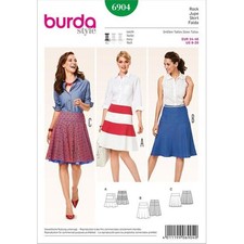burda Schnittmuster Damen Rock