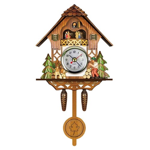 Kuckucksuhr antik holz - kuckucksuhr,, antik,